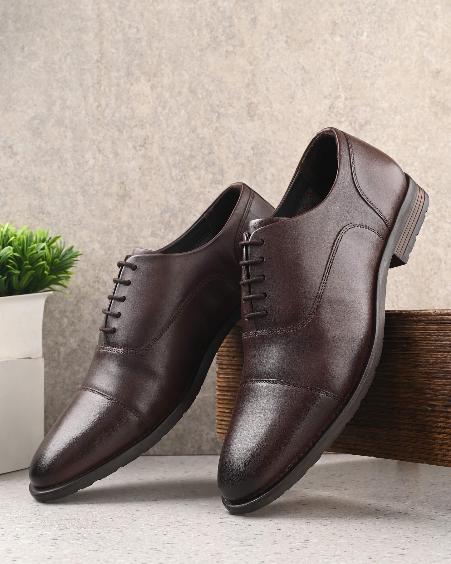 Thomson Dark Brown Lace Up