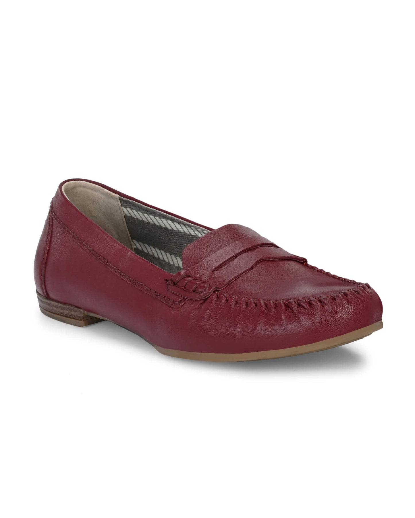 Ellis Maroon Moccasin