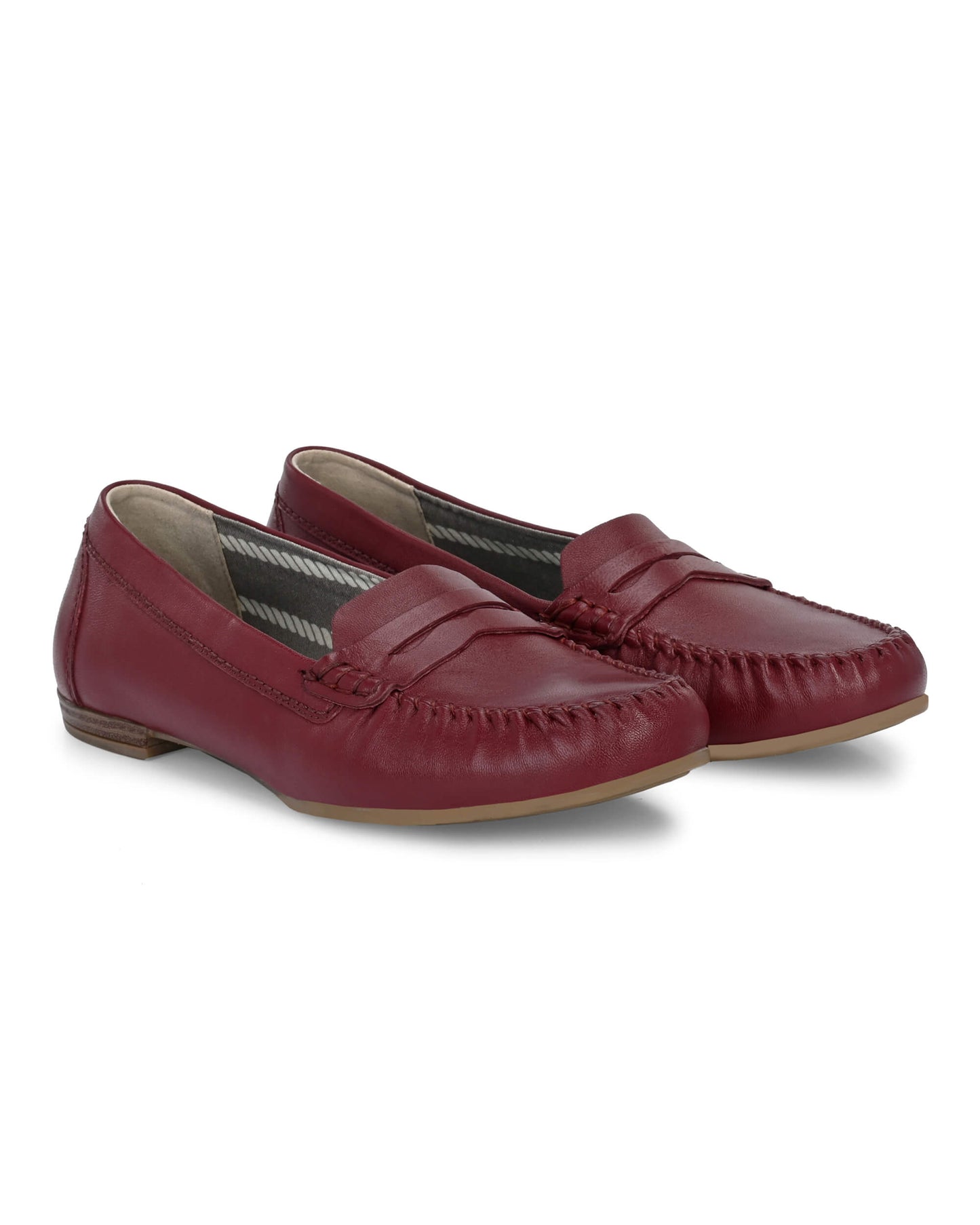 Ellis Maroon Moccasin