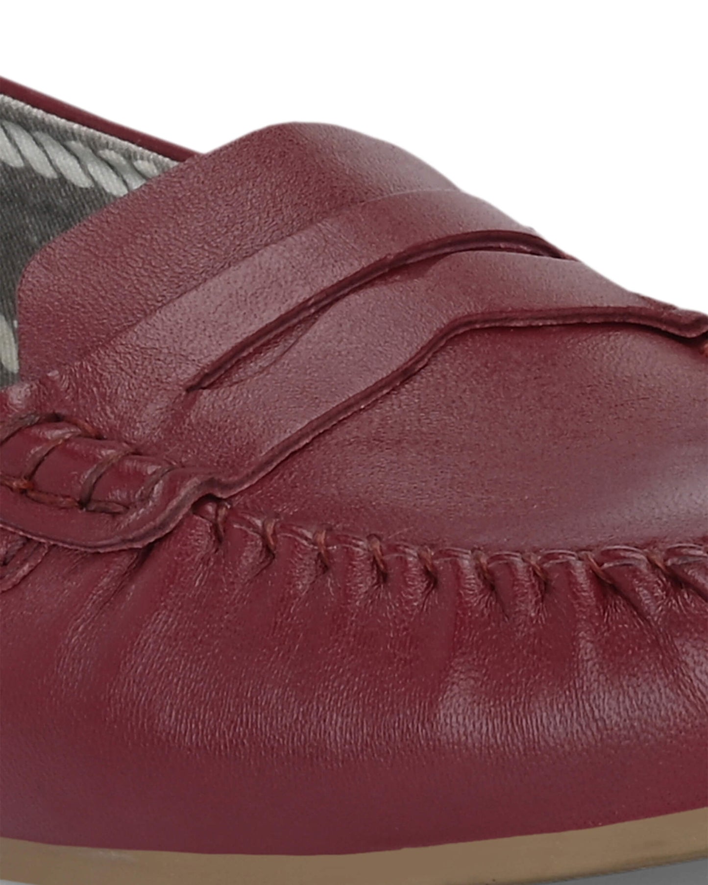 Ellis Maroon Moccasin