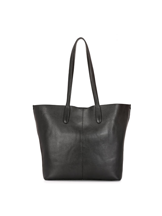 Eternal Noir Black Leather Tote