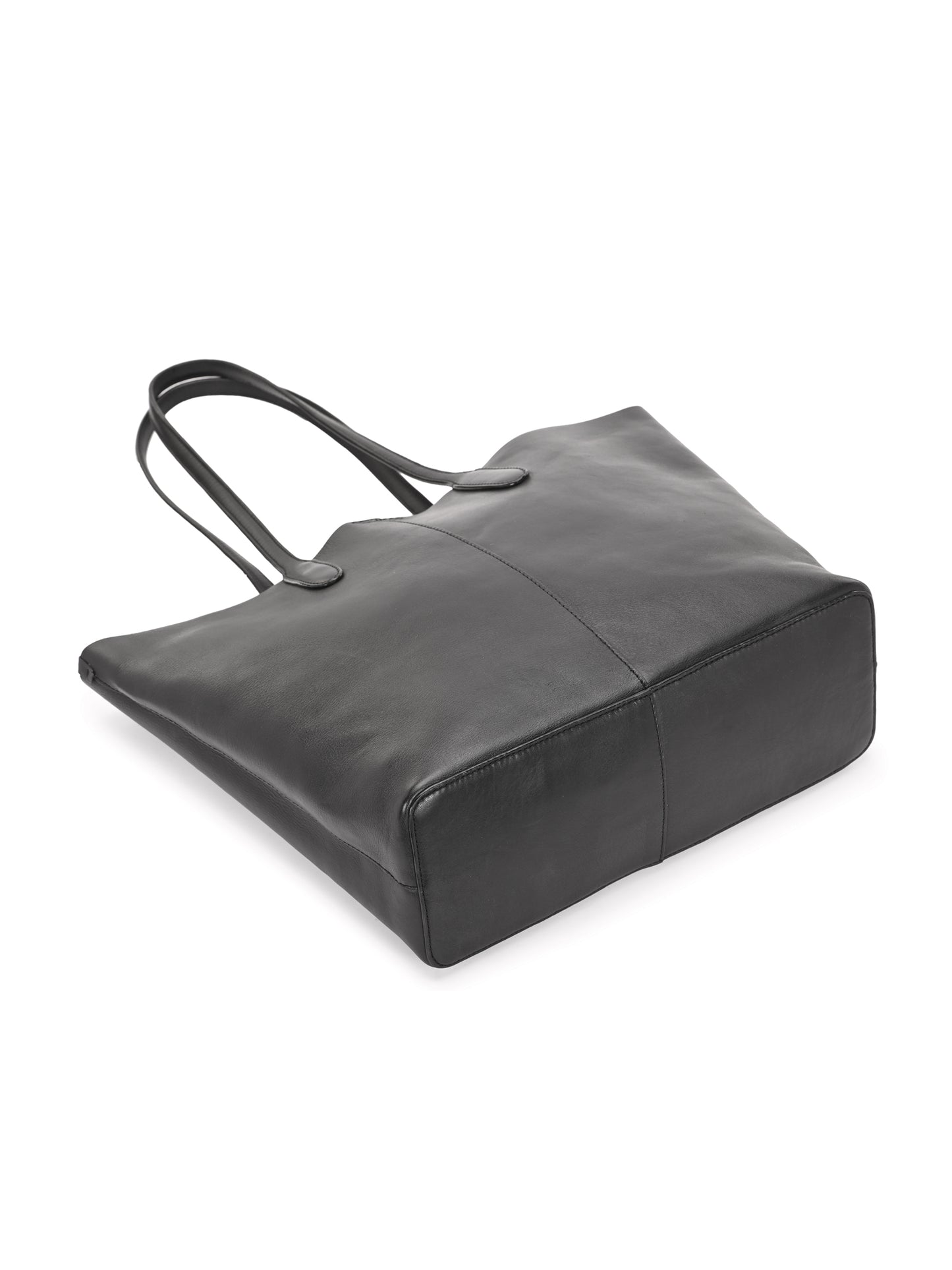 Eternal Noir Black Leather Tote