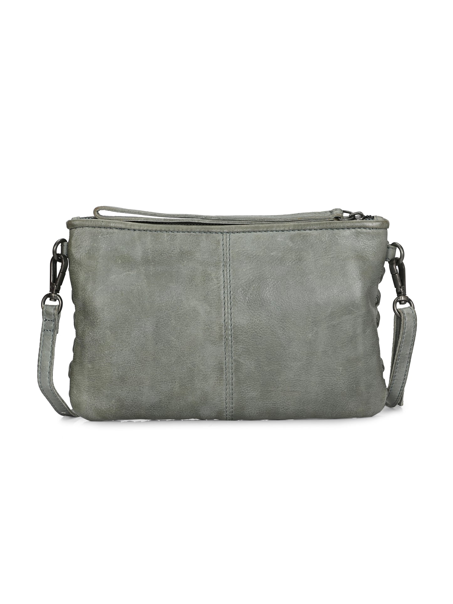 Sable Light Green Leather Sling/Wristlet