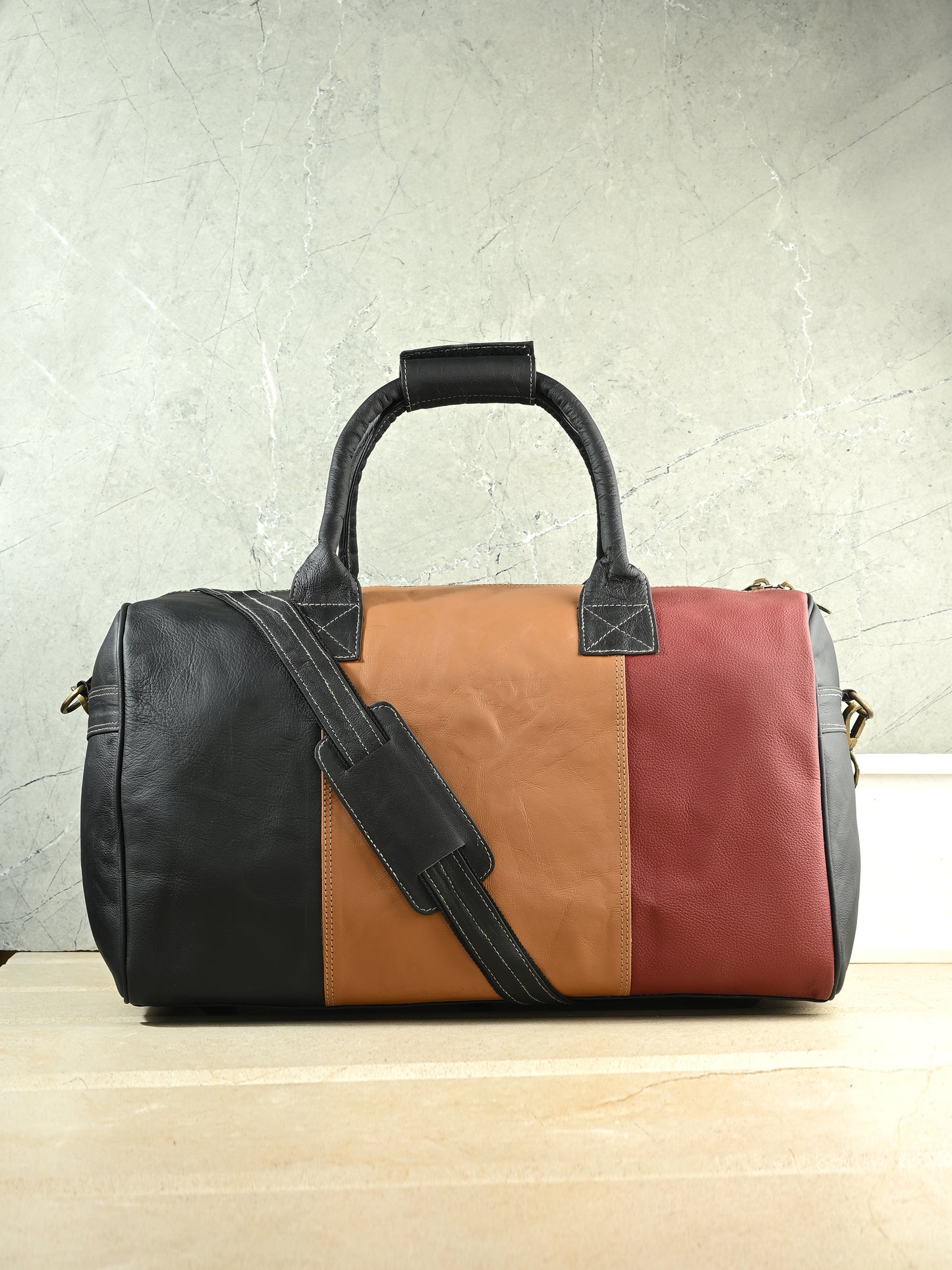 Chile Weekender Leather Bag