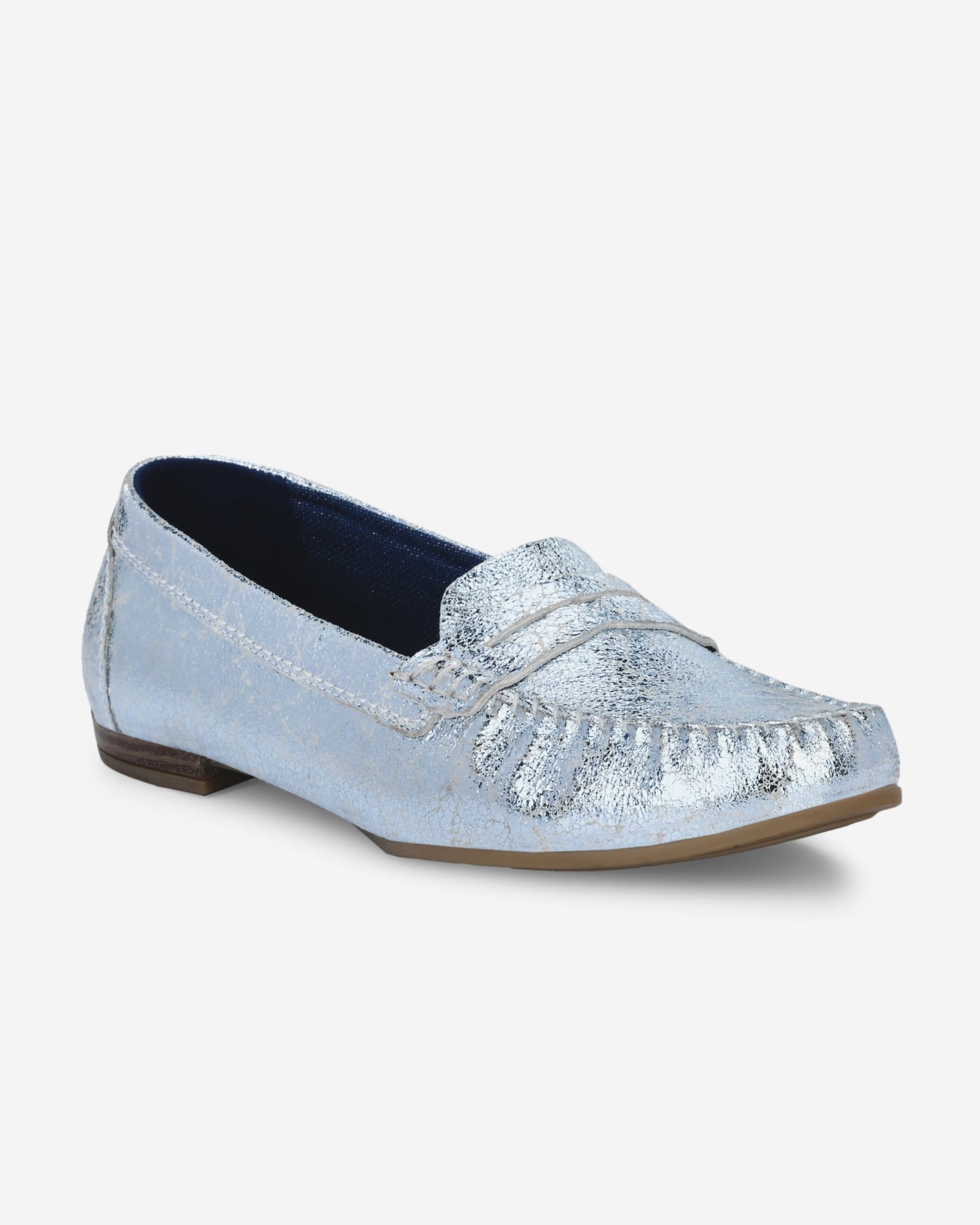 Ellis Silver Moccasin