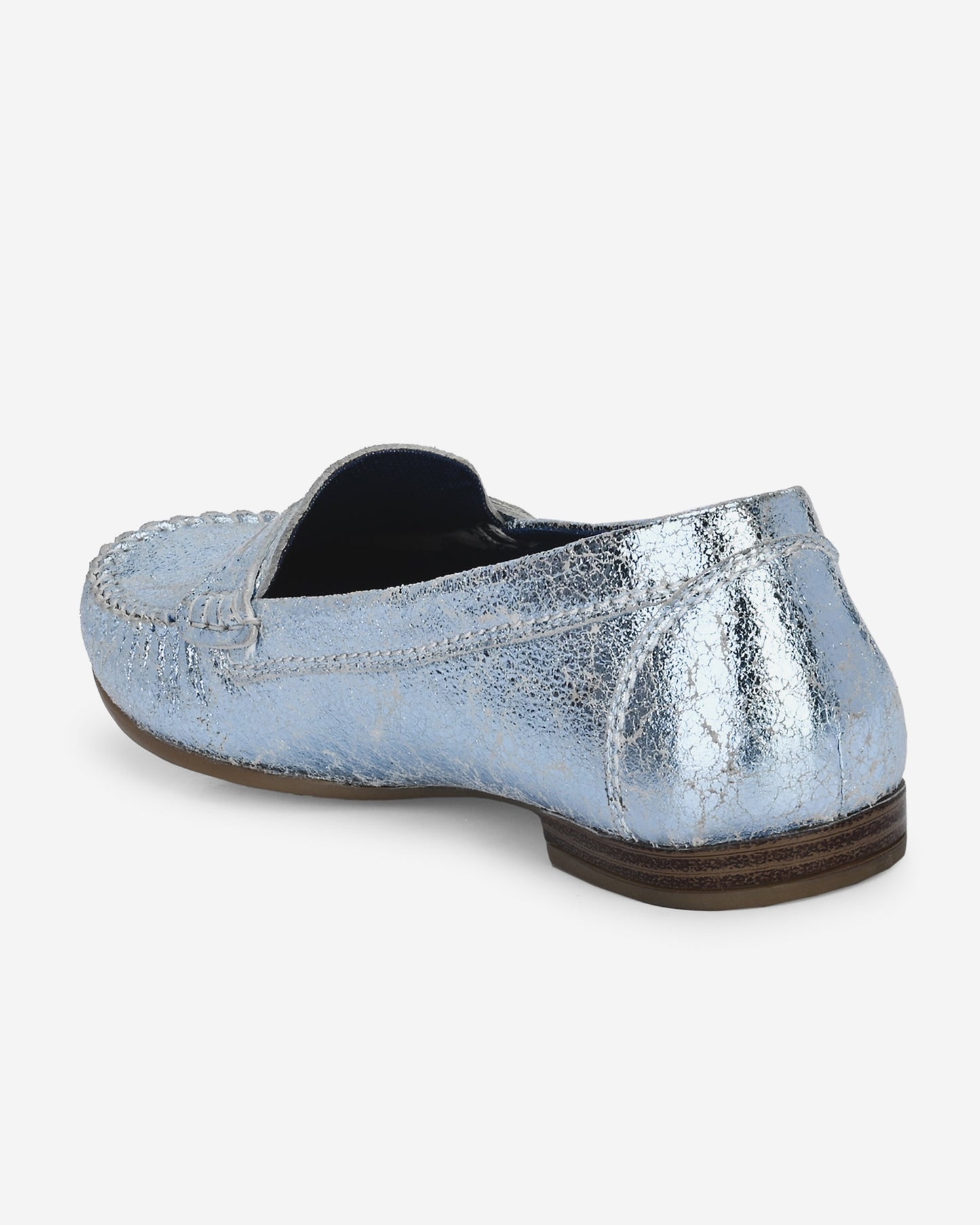 Ellis Silver Moccasin