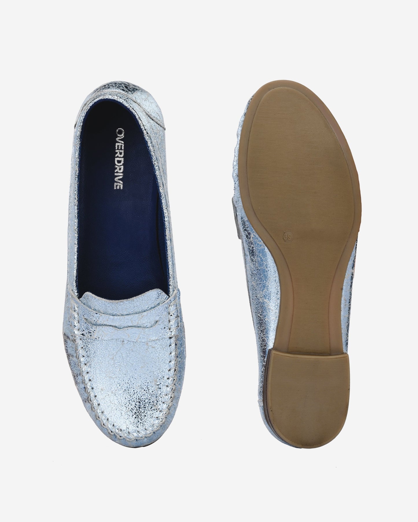 Ellis Silver Moccasin