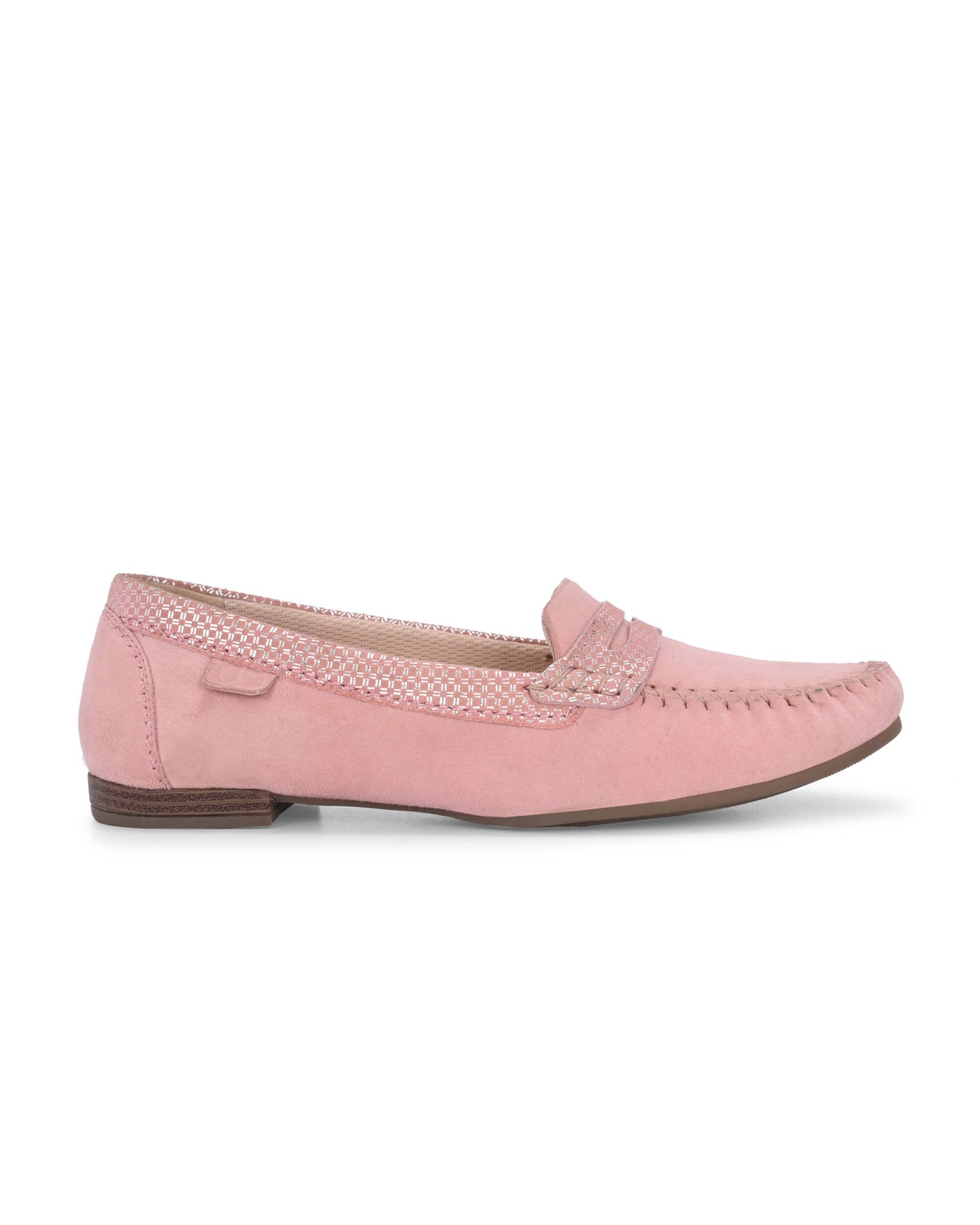 Diva Strawberry Leather Moccasin