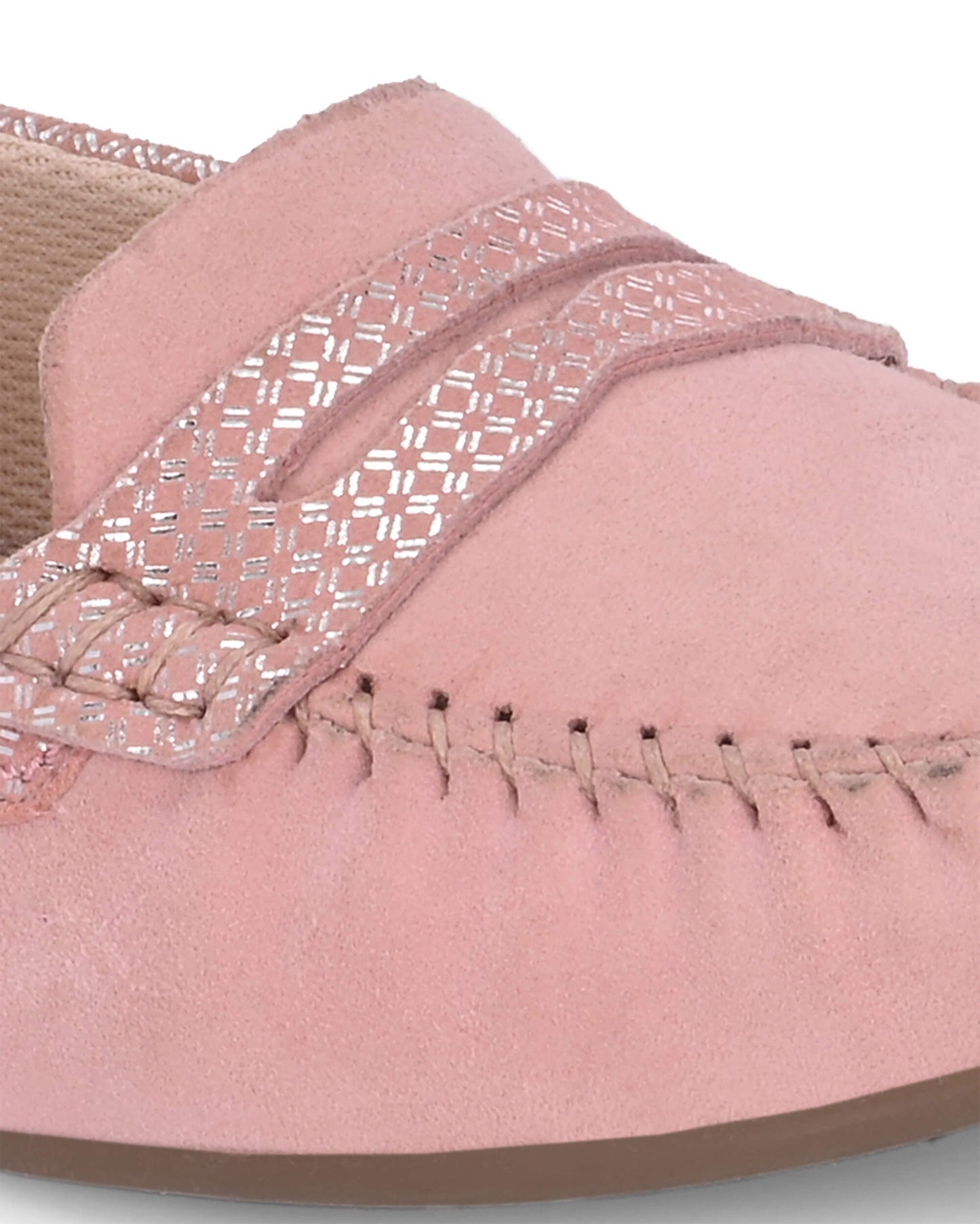 Diva Strawberry Leather Moccasin