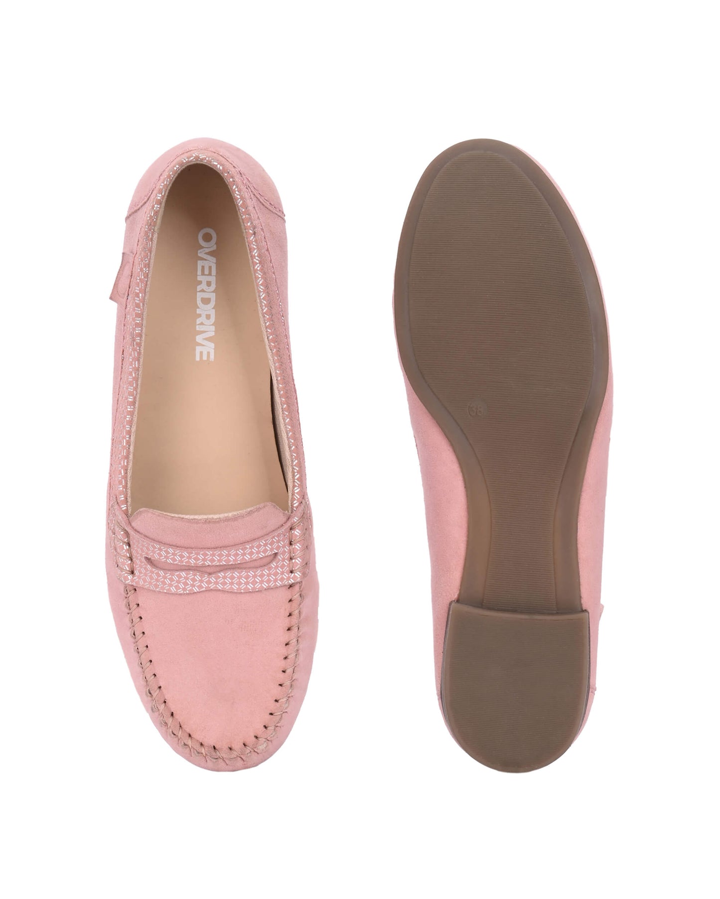 Diva Strawberry Leather Moccasin