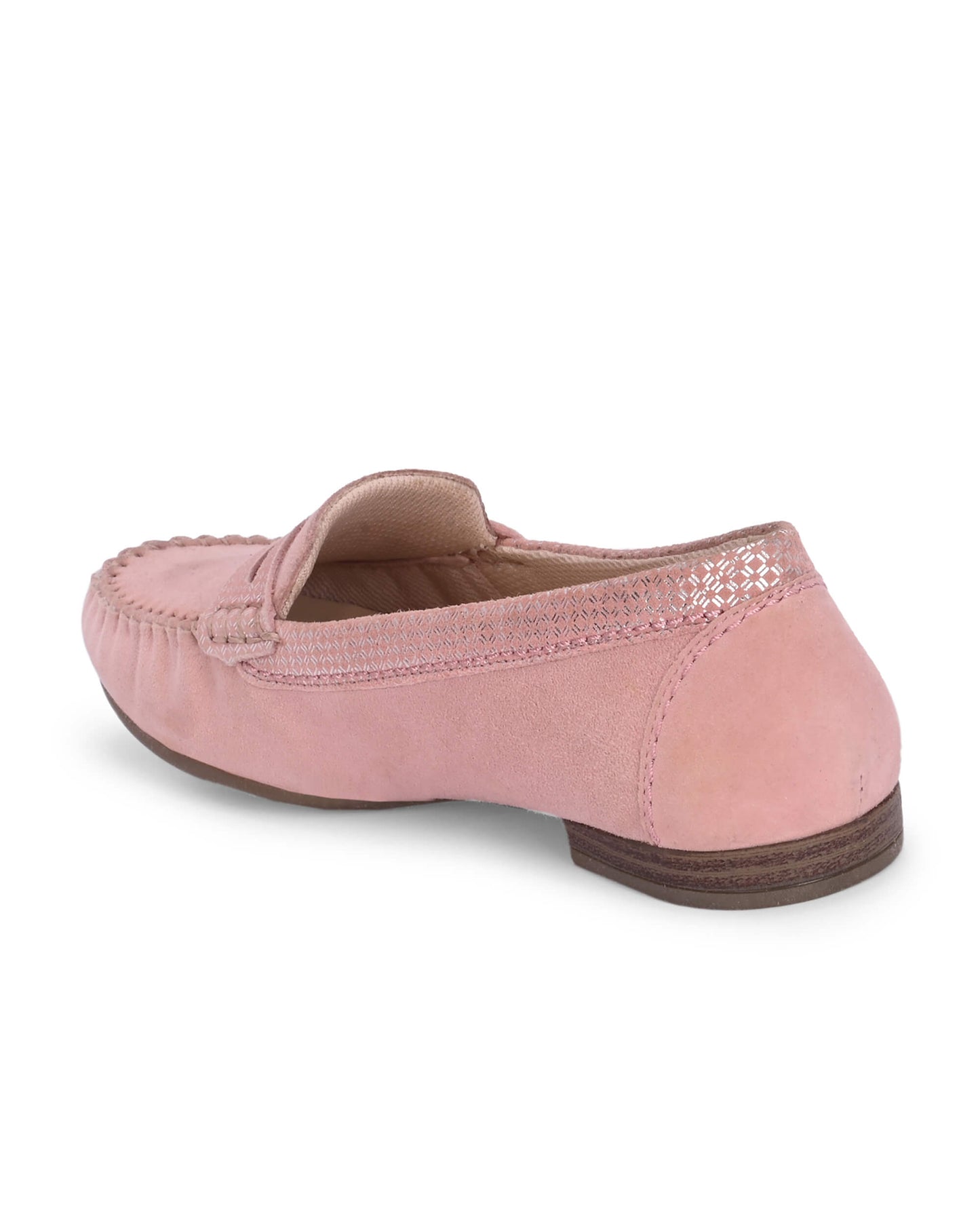 Diva Strawberry Leather Moccasin