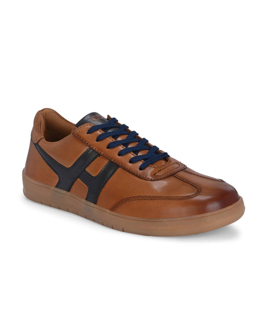 Henry Tan Leather Sneaker