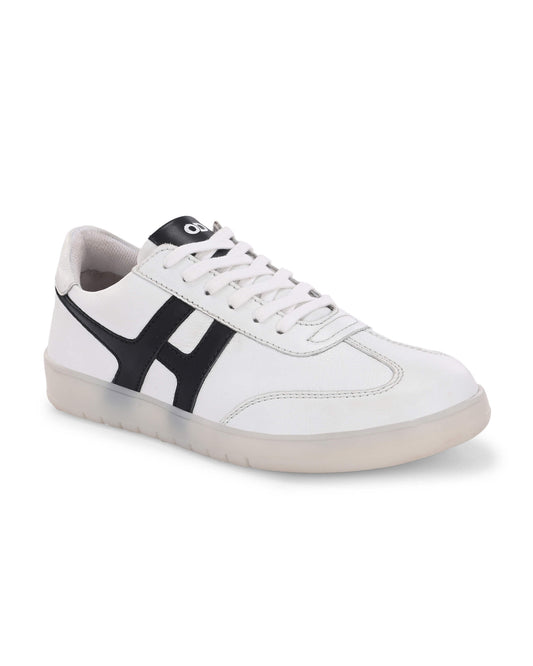 Henry White Leather Sneaker