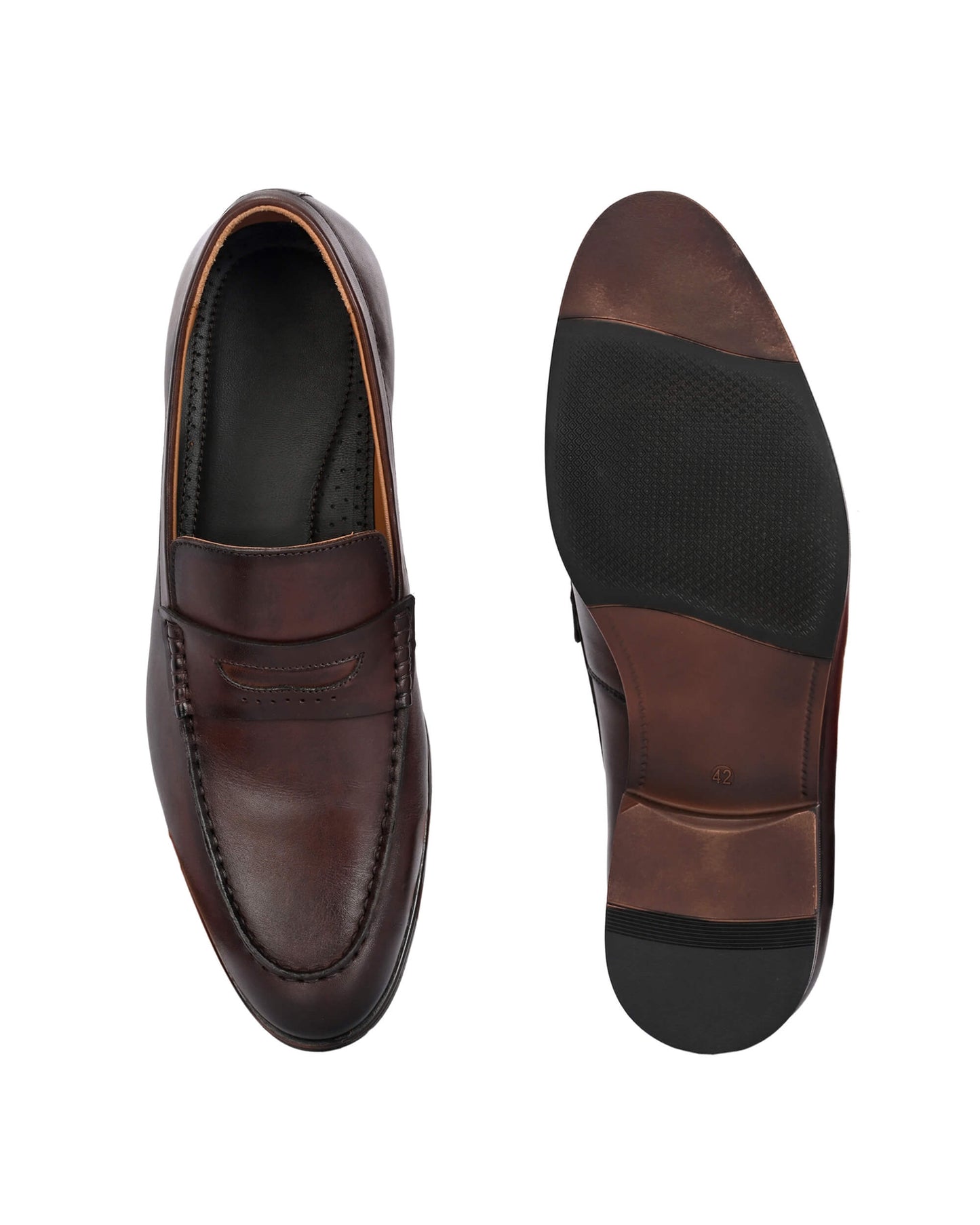 Los Angeles Dark Brown Loafers