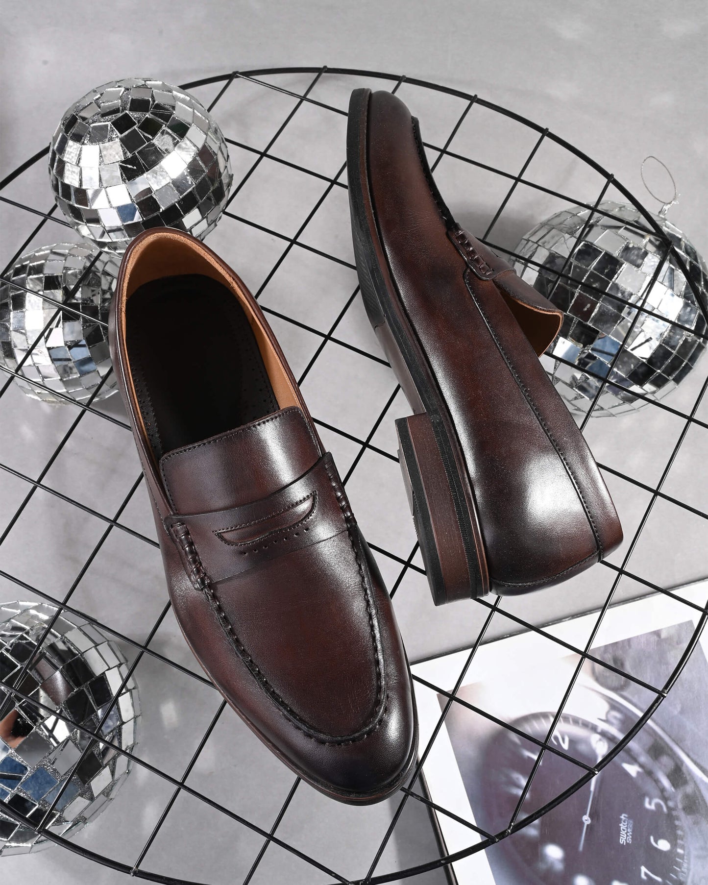 Los Angeles Dark Brown Loafers