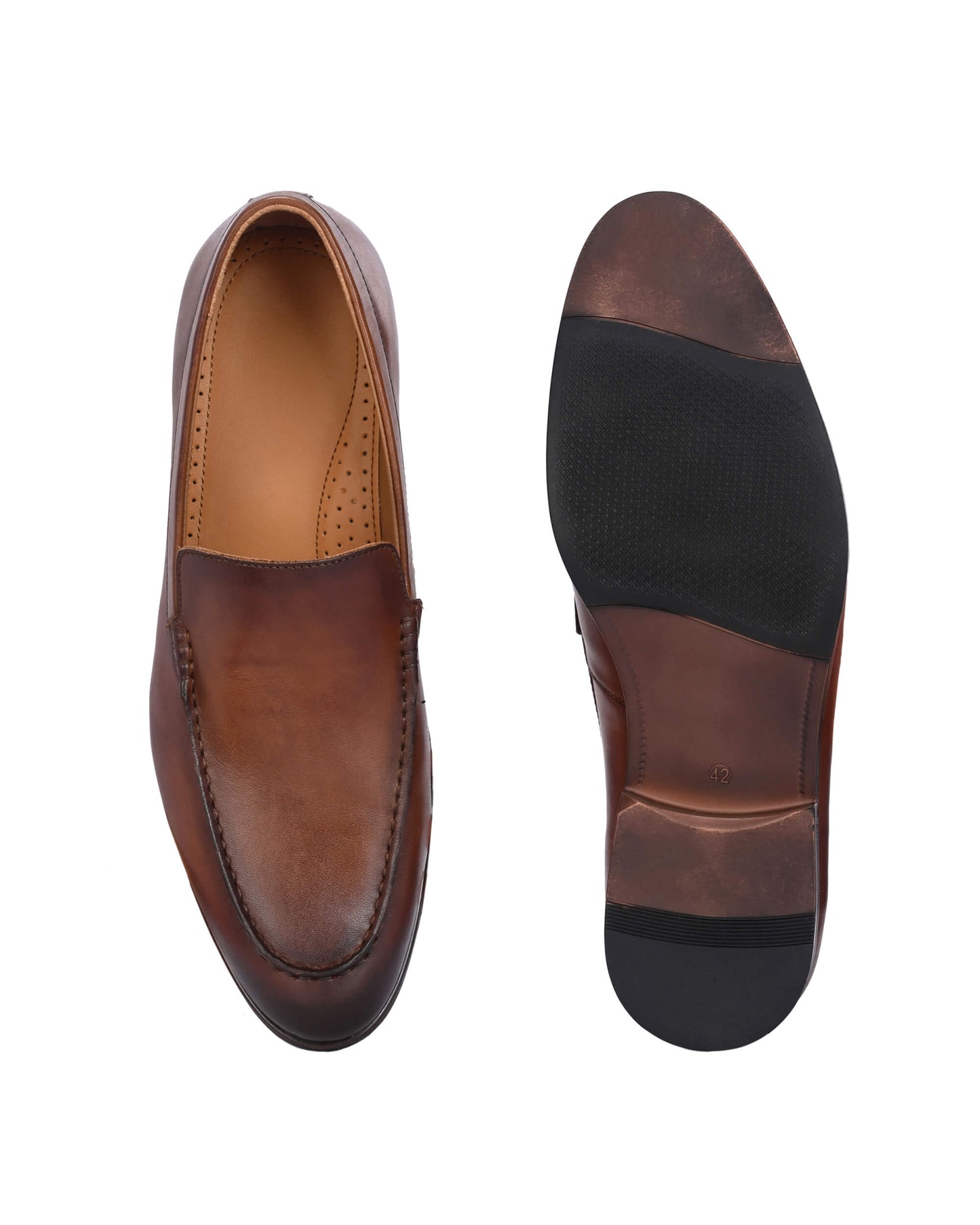 Mumbai Tan Loafers