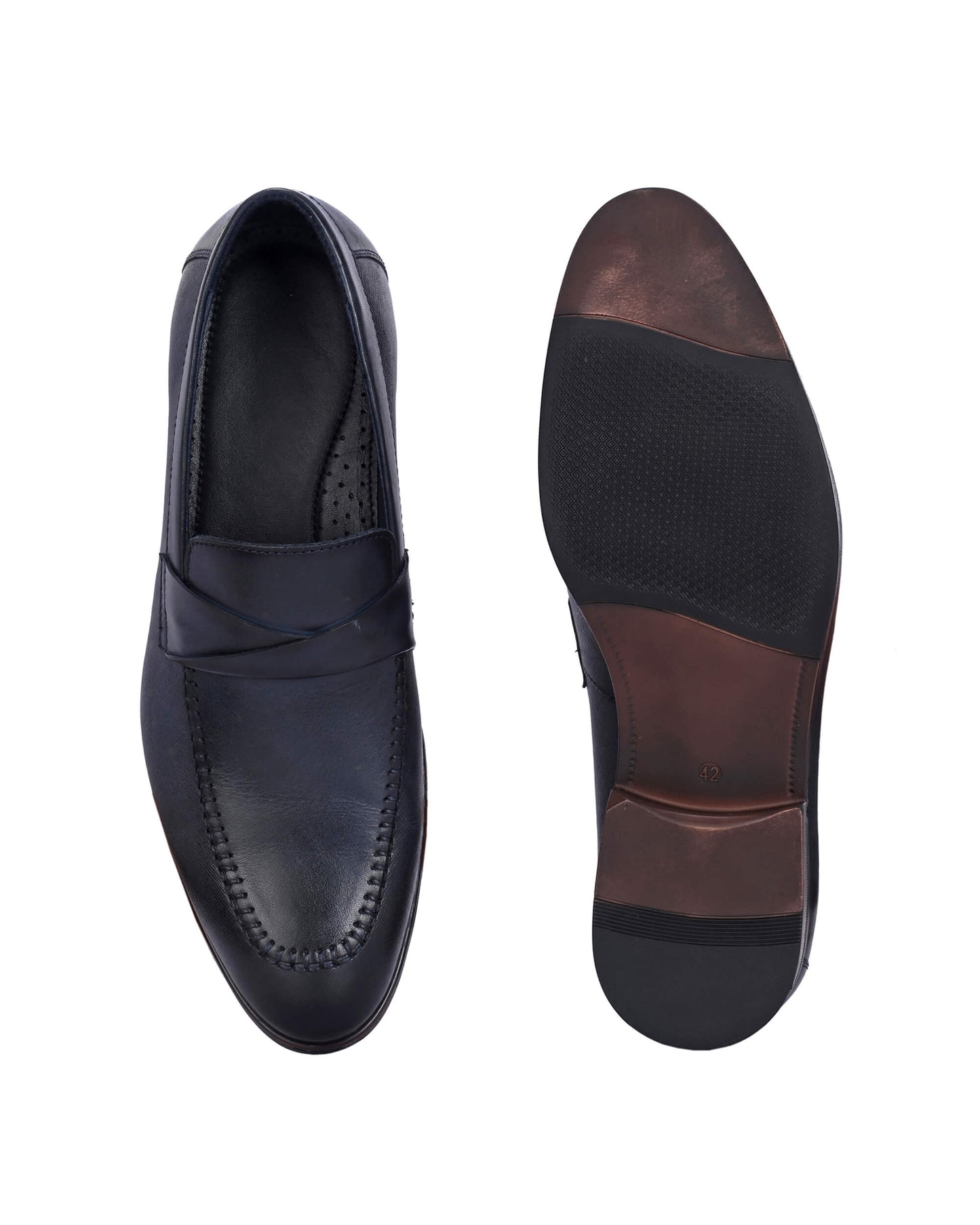 New York Navy Loafers