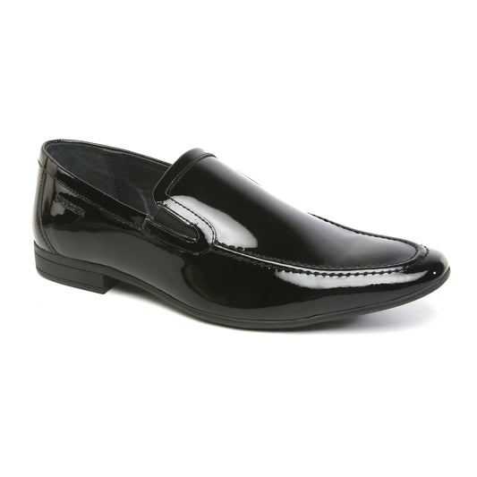 Shine On With Slipon Black Patent Shoe