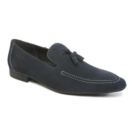 Denims Blue Loafer with Tassels