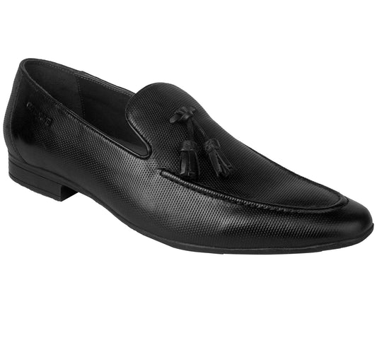 Black Loafer with Tassels