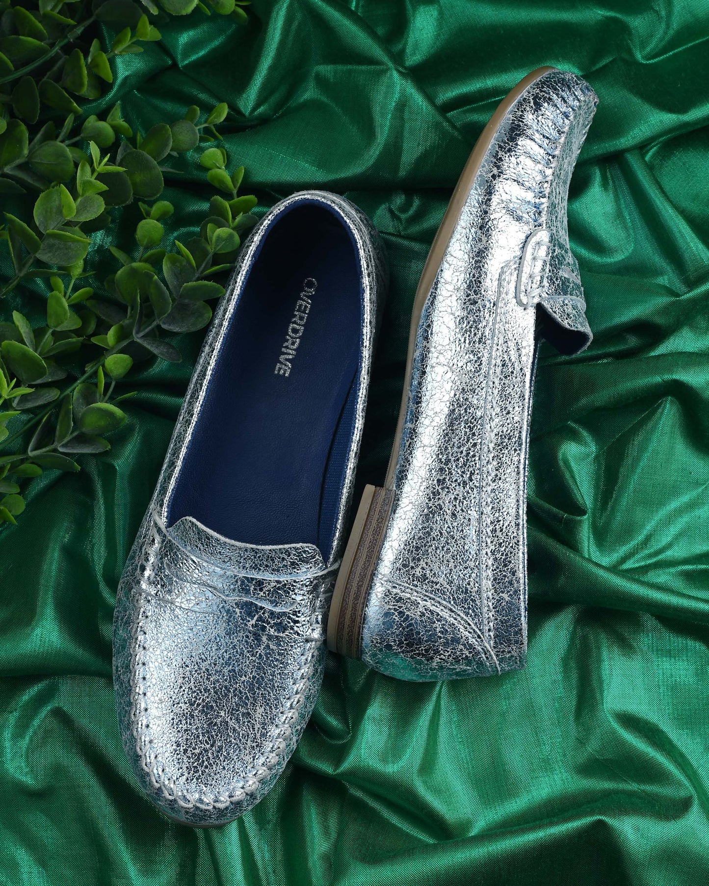 Ellis Silver Moccasin