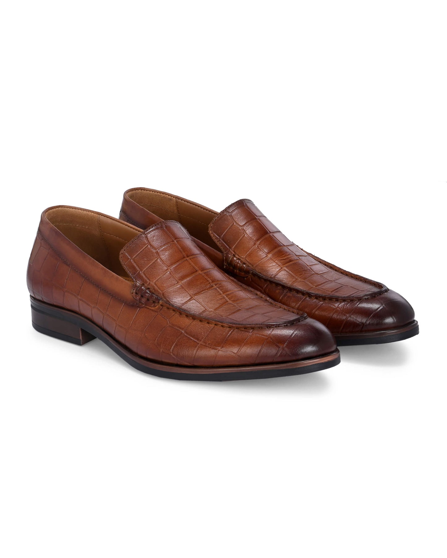 Rome Tan Loafers