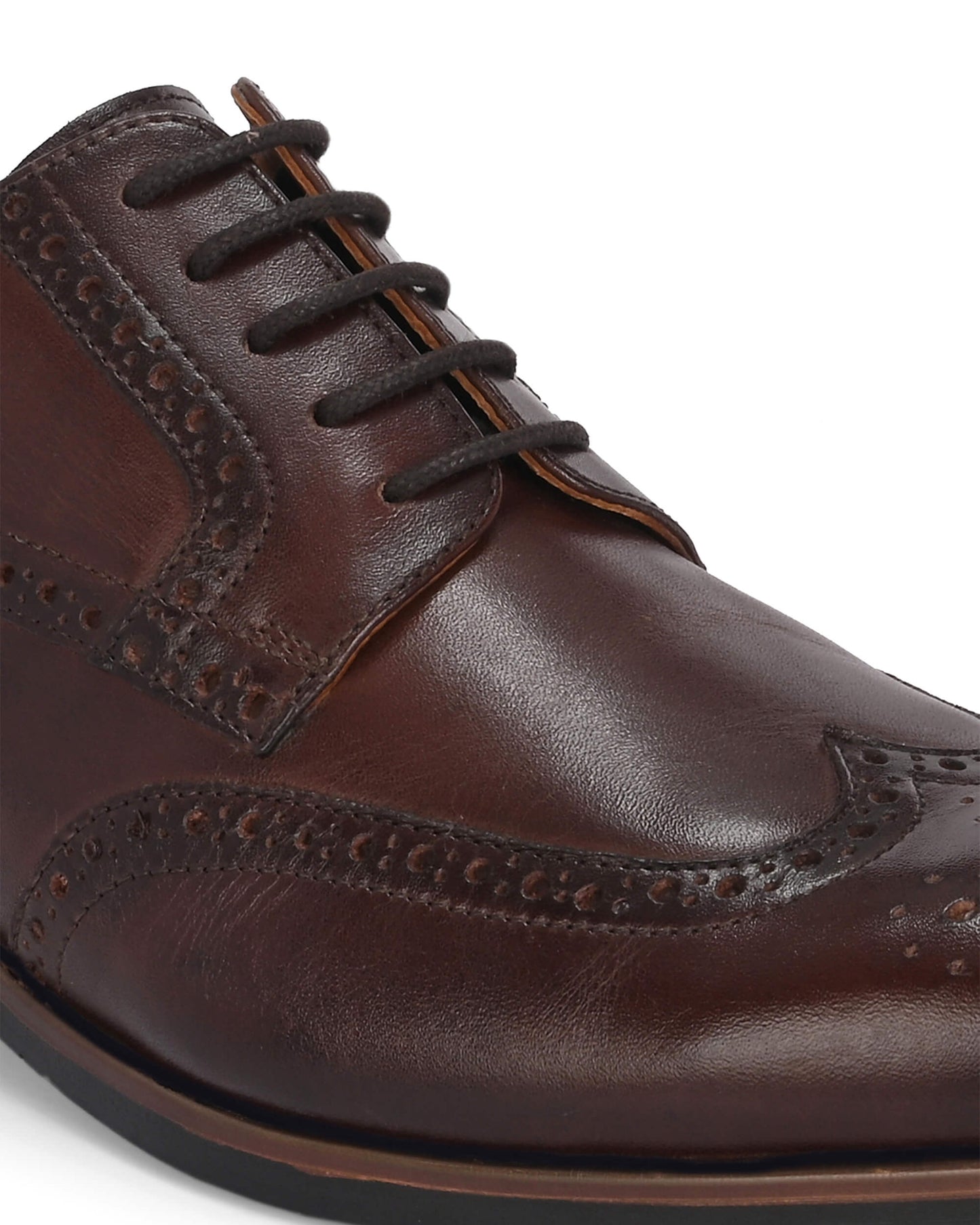 Shanghai Brown Lace Up