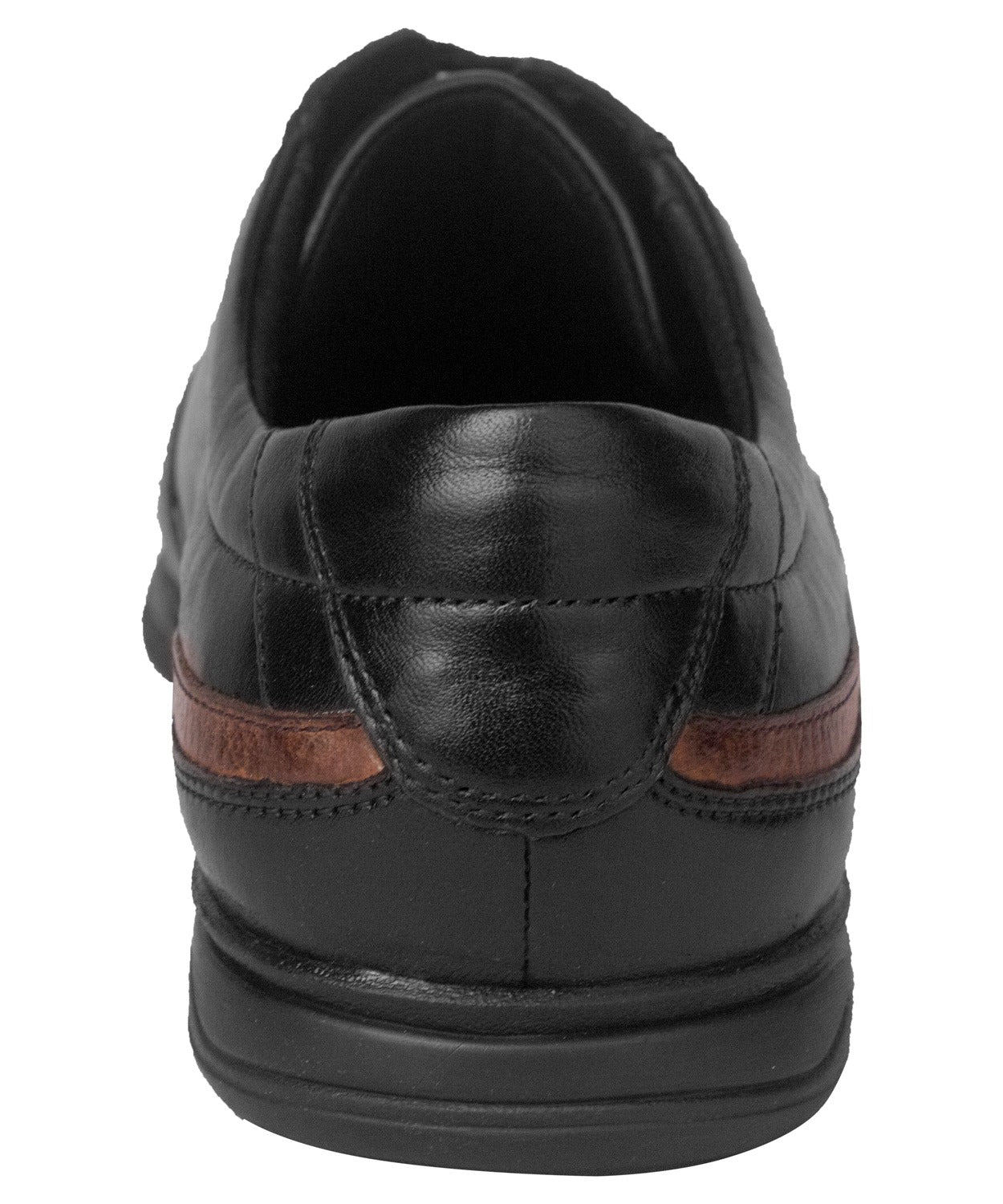 Black Adens Casual Lace Up