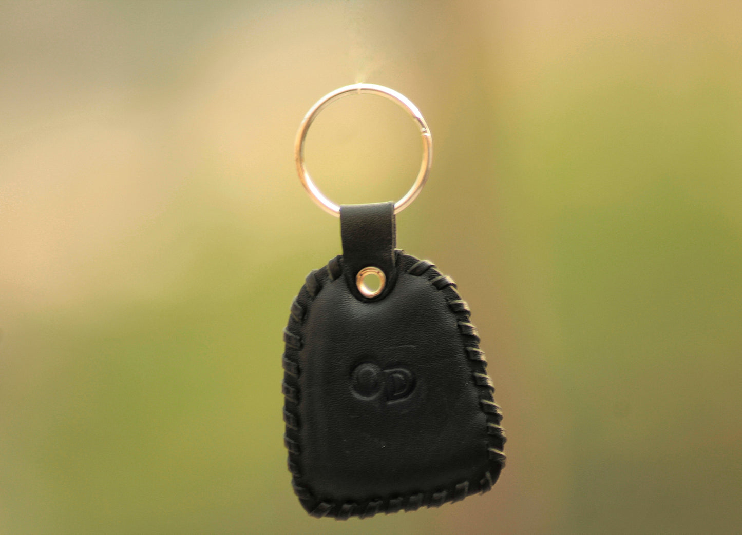 Original OD leather key ring.