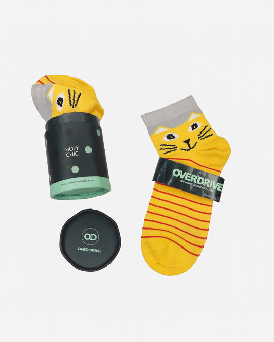 Meow Ankle Length Socks