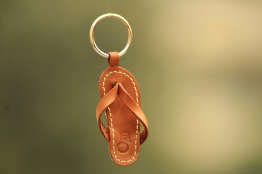 Hawaiian Hawai Leather Key Ring.