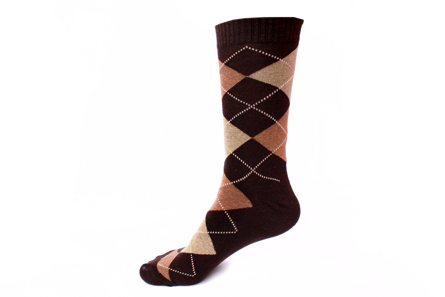 Men's Caramel Human Kind Designer Socks